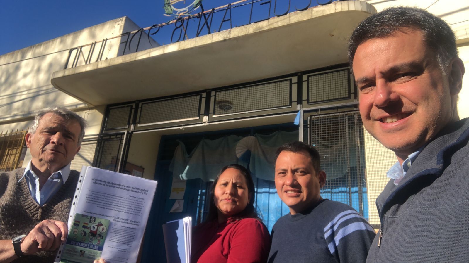Campaña “No Autorizo” en las escuelas del Gran Buenos Aires