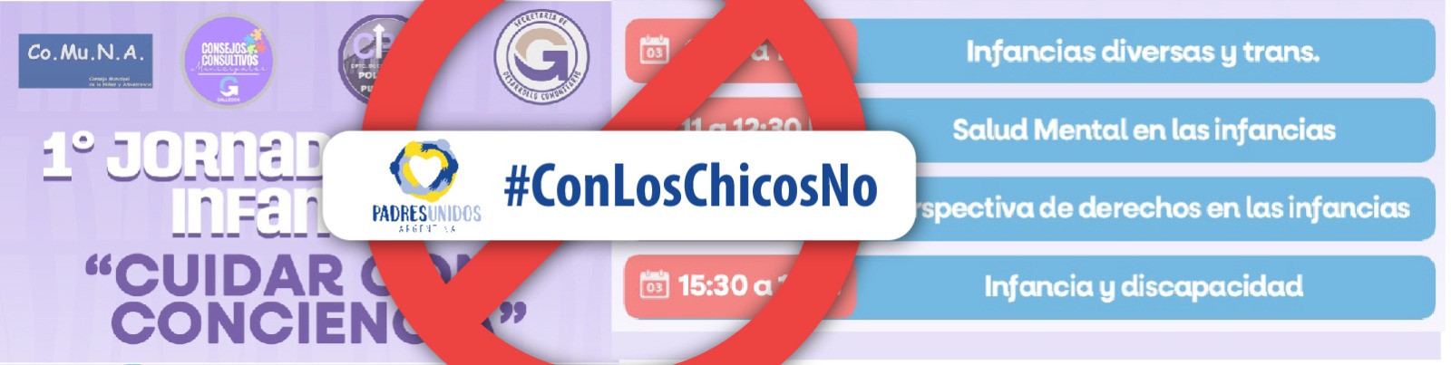 No queremos la Jornada de las “Infancias” en Río Gallegos