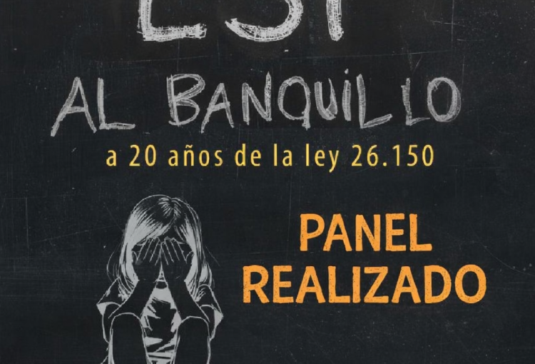 COMUNICADO SOBRE EL PANEL “ESI AL BANQUILLO”