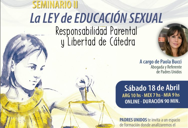 Seminario II: Ley de Educación Sexual y Libertad de Cátedra